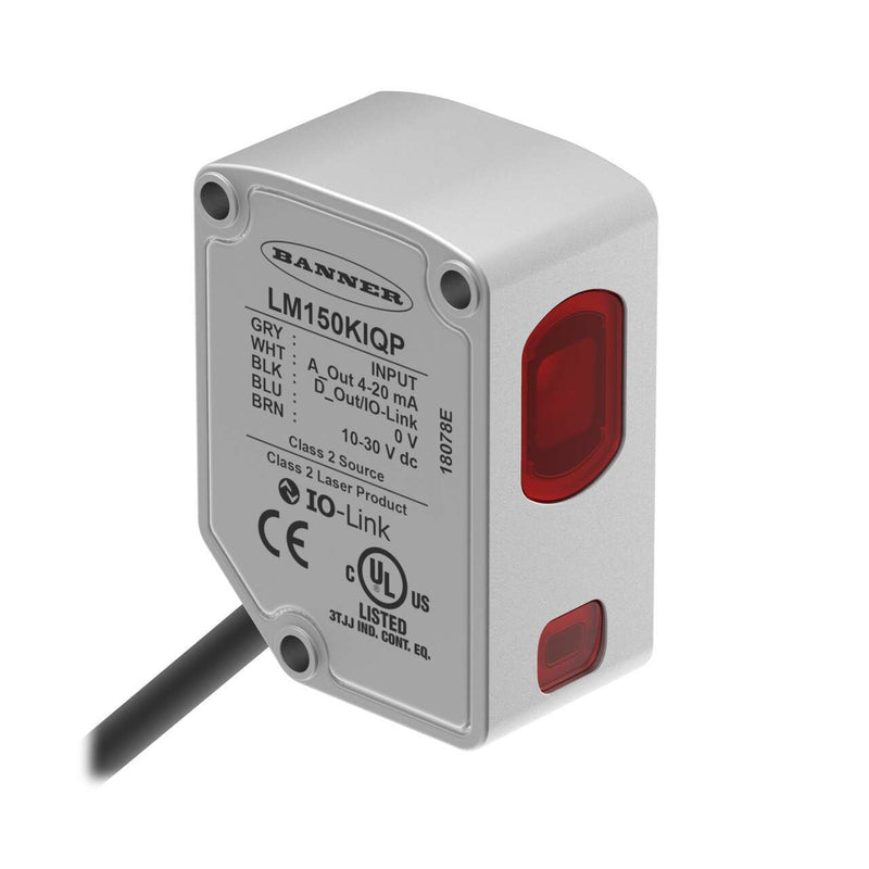 Banner 803940, LM150KIQP, Laser Displacement Sensor