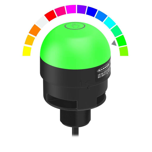 Banner 812800, K70PTAMGRY3AQP, K70 Pro Touch Series: 3-Color RGB Touch Sensor with Audible