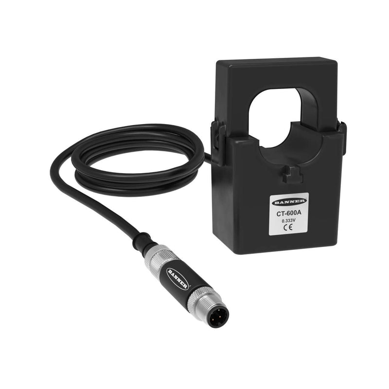 Banner 814930, S15C-CT600A-MQ, Current Sensor 0 to 600 Amps