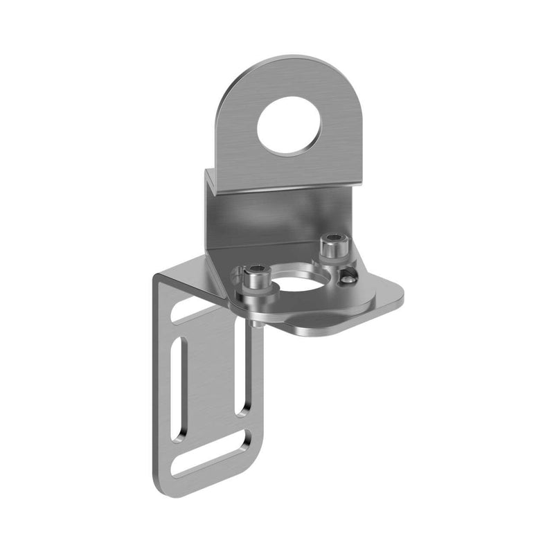 Banner 52517, SMB18UR, Bracket: 2 part universal rotating stainless steel