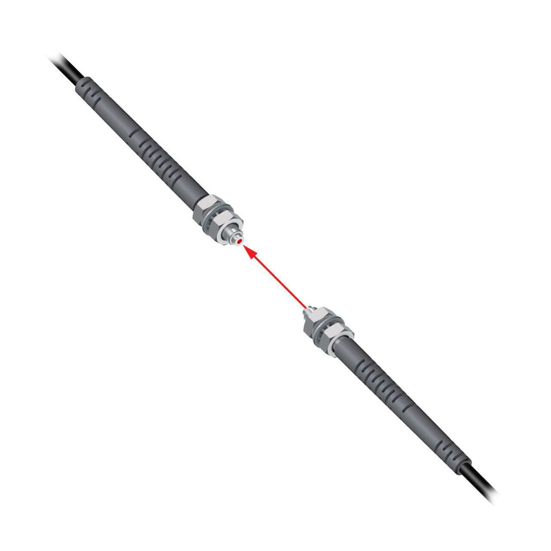 Banner 87548, PIT46UM3-VL, Plastic Fiber, Opposed Mode