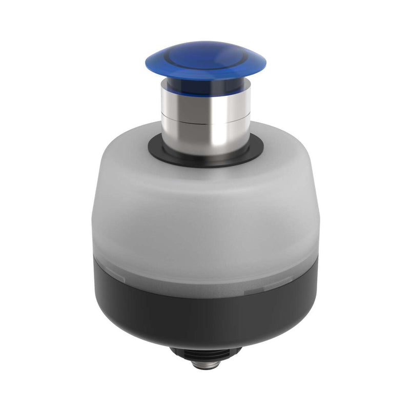 Banner 804049, OS80PMLB1XBQ, OS80 Operator Station: Push Button, Blue