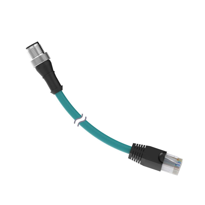 Banner 816347, STP-M12D-403, Cordset: Double-Ended M12 to RJ45