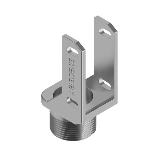 Banner 68865, SMBQS18Y, SMBQS18Y Bracket: Sensor Side Mount with Threaded M18x1 Base