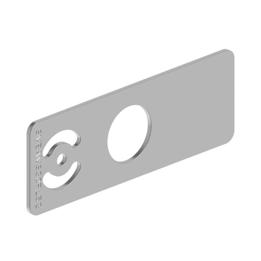 Banner 77906, SMBAMS30PL52, SMBAMS30PL52 AUTOMOTIVE BRKT STRAIGHT LEGEND PLATE