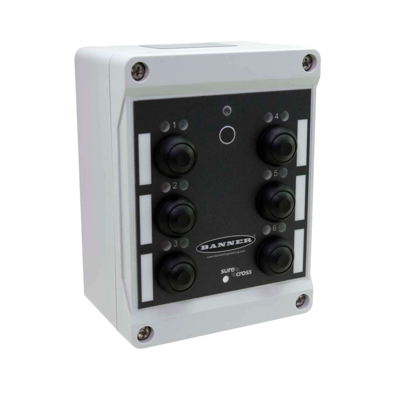 Banner 800825, DX80N9Q120BL-RG, Wireless Q120 Pendant Node 900 MHz