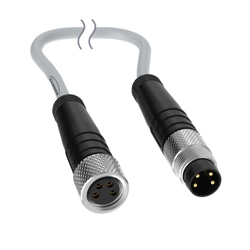 Banner 818302, BC-M8F4-M8M4-G24-15-HF20, Cordset: Double-Ended M8