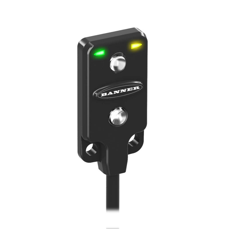 Banner 75759, VS2AP5CV15Q5, VS2 AP5CV15Q5 CONVERGENT PNP Light Operate 4-PIN M12 PIGTAIL