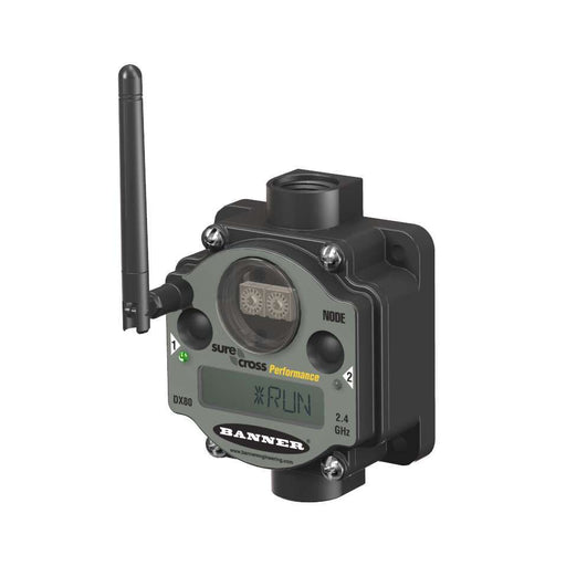 Banner 801887, DX80N2X1S-P14 NB, DX80 Performance 2.4 GHz Node 65 mW