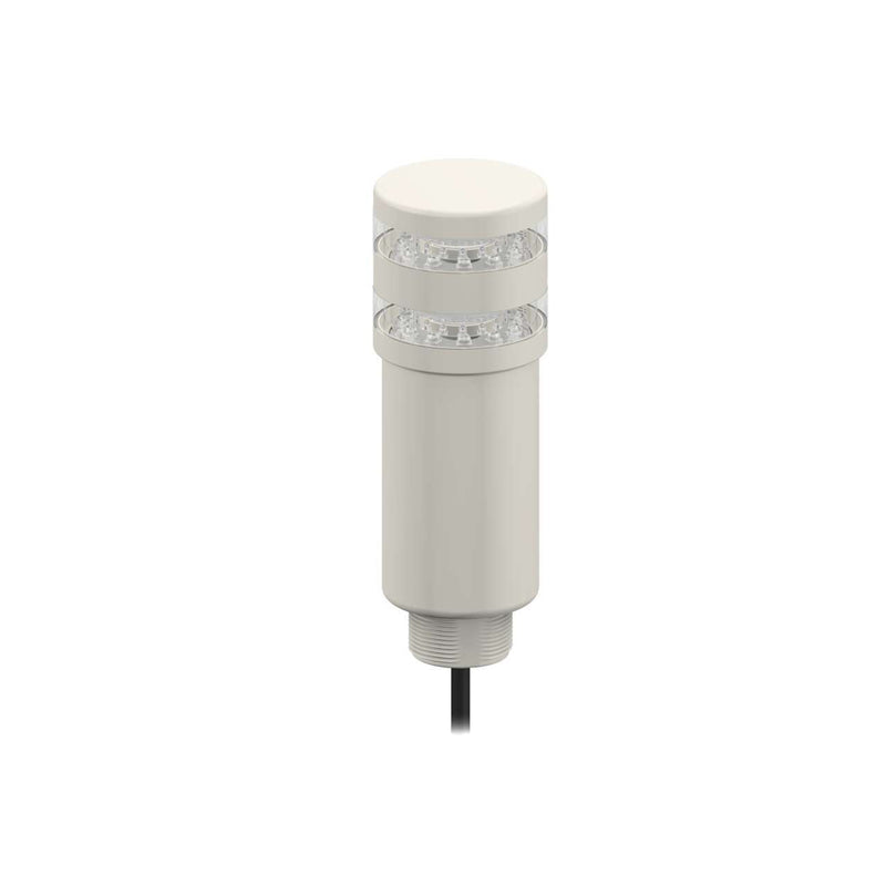 Banner 93342, TL50BLZR1GCQP, Beacon Tower Light, Gray Housing: 2-Color Indicator