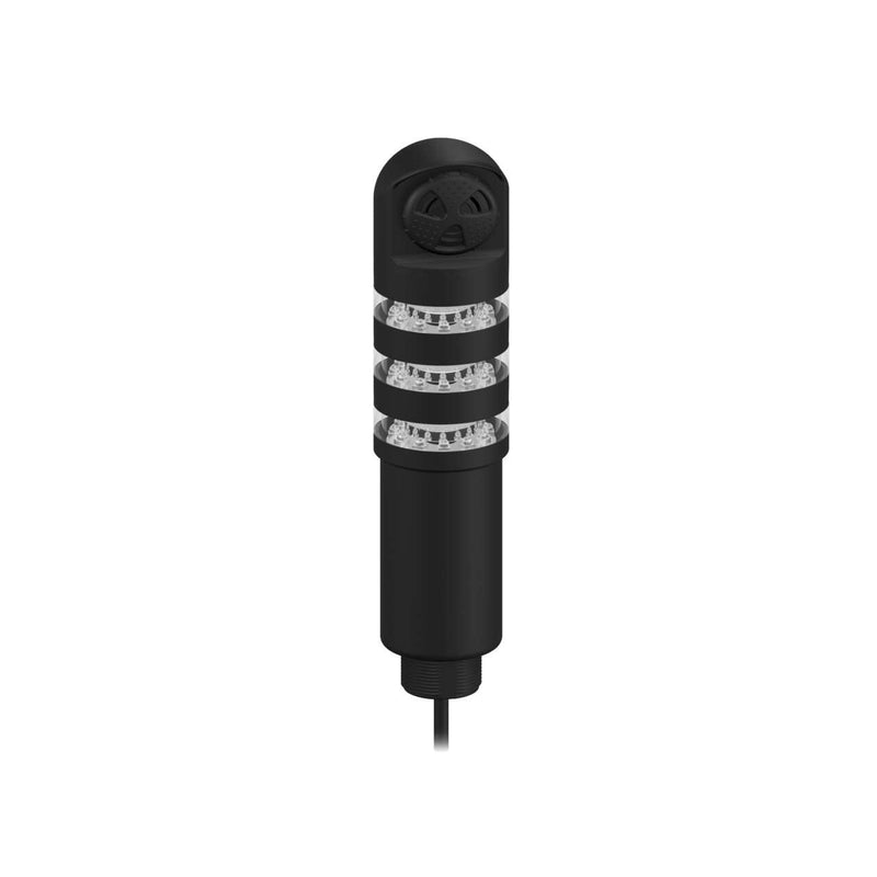 Banner 35688, TL50BLZGYRALS, Beacon Tower Light: 3-Color Sealed Continuous Audible Indicator