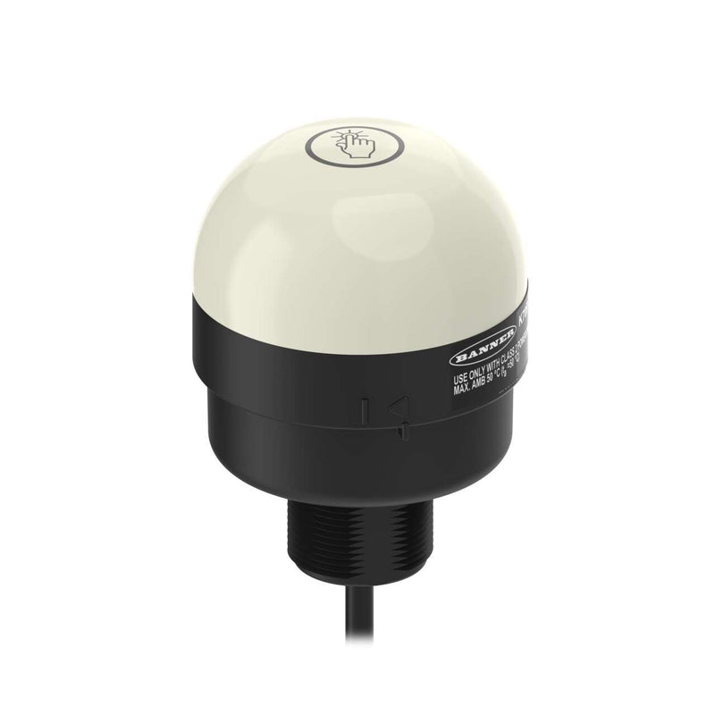 Banner 96986, K70DXN2T2GRY, K70 Wireless Touch Sensor Gen 2, 2.4 GHz, Black Housing: 3-Color Indicator