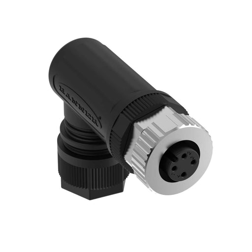 Banner 817092, BFW-M12F4A-6SL, Field Wireable: M12