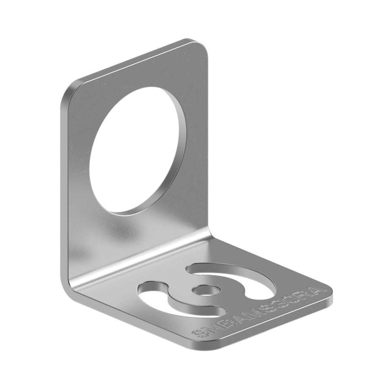 Banner 73137, SMBAMS30RA, Bracket: 30 mm Right-Angle