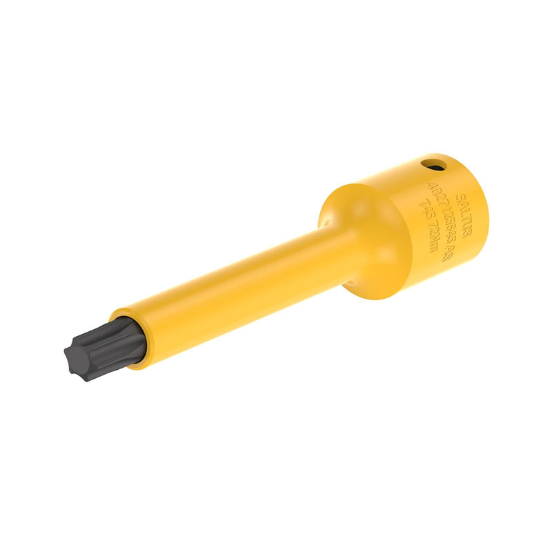 Saltus 4027135645, 1/2" Square Drive Power Bit Socket, TX 45 - Torx Key, 1-Piece Assembly, Rotaction