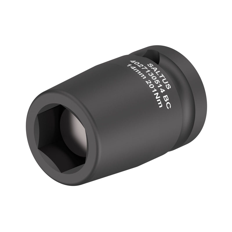 Saltus 4027120612, 12mm Hex Power Socket, 3/8" Square Drive, Fixed Magnet, Self-Tapping Screw