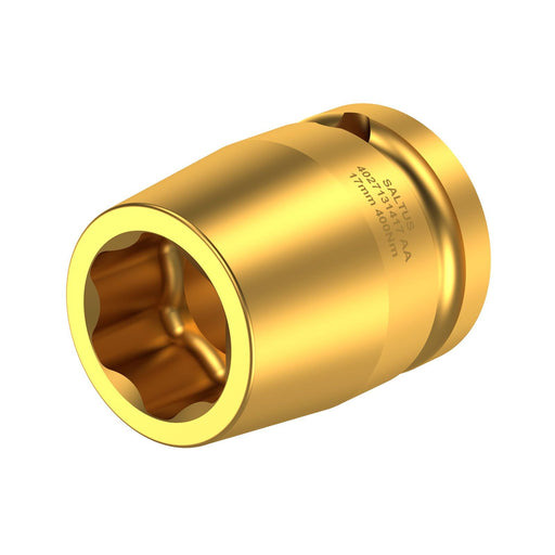 Saltus 4027131417, 17mm Hex Power Socket, 1/2" Square Drive, Long Life, Surface Drive