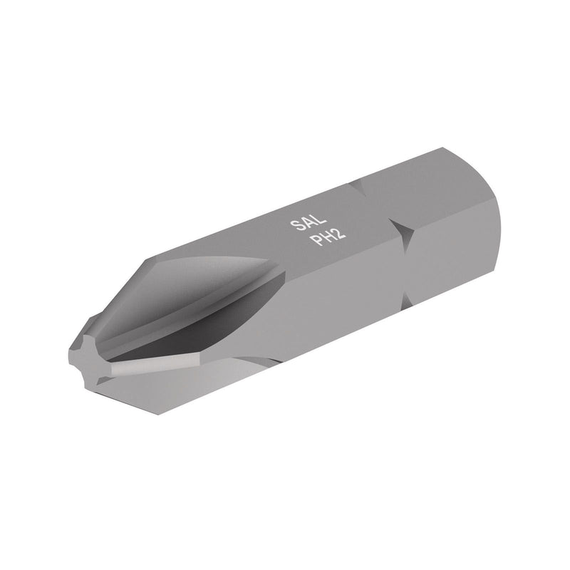 Saltus 4023069801, 1/4" Hex Insert Drive Screwdriver Bit, PH3 - Phillips