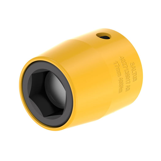 Saltus 4027136017, 17mm Hex Power Socket, 1/2" Square Drive, Fixed Magnet, Rotaction