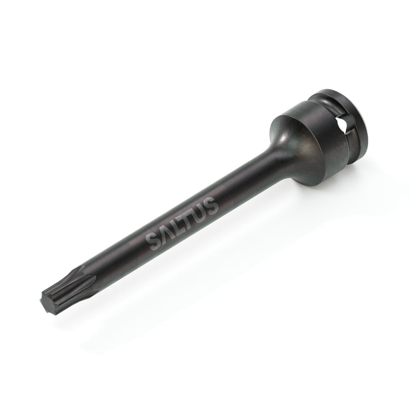 Saltus 4027132660, 1/2" Square Drive Power Bit Socket, TX 60 - Torx Key, 1-Piece Assembly