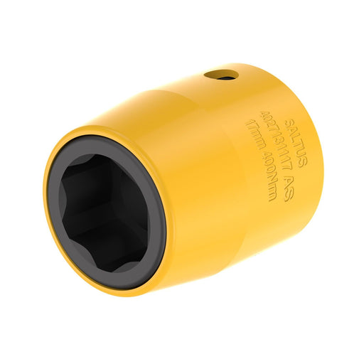Saltus 4027111108, 8mm Hex Power Socket, 1/4" Square Drive, Rotaction, Surface Drive