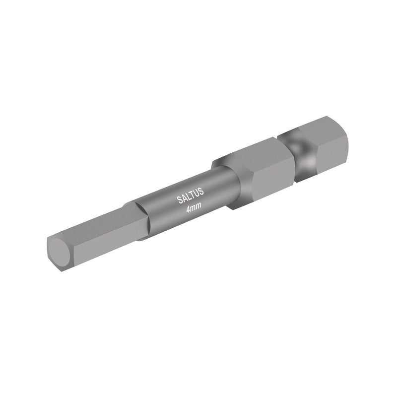 Saltus 4027103806, 1/4" Hex Power Drive Screwdriver Bit, 6mm Hex Key