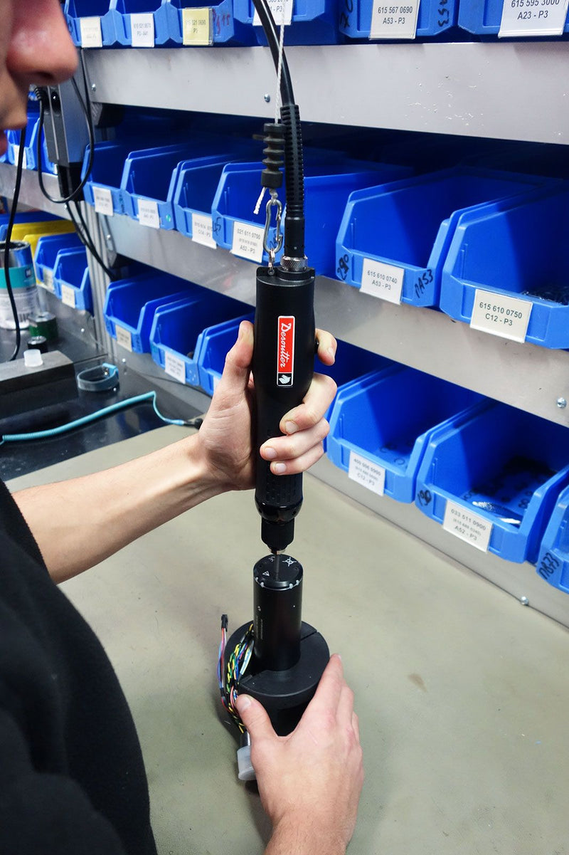 Desoutter SLBN Inline Screwdriver, Mechanical Clutch, Push Start