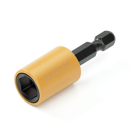 Saltus 4027106610, 1/4" Hex Power Drive, 10mm Hex Socket Nutsetter, Fixed Magnet, Rotaction