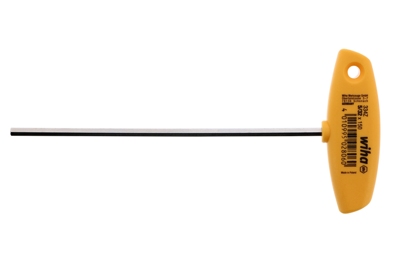 Wiha 33465 Classic Grip Hex SAE T-Handle 5/32"