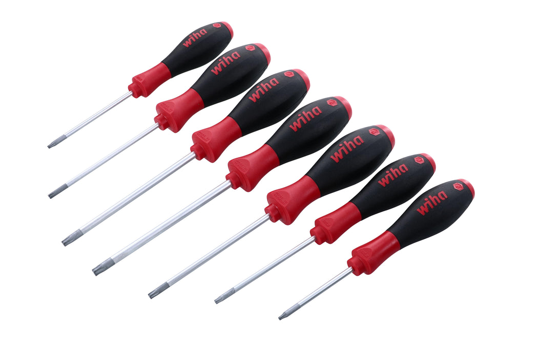 Wiha 36121 7 Piece SoftFinish Torx Ball End Screwdriver Set