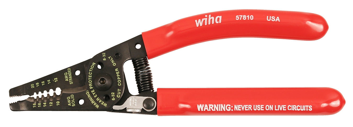 Wiha 57810 Classic Grip Wire Strippers 7.25"