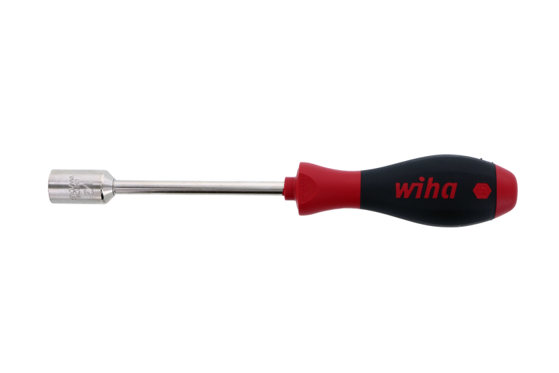 Wiha 34143 SoftFinish Nut Driver 1/2" x 5"