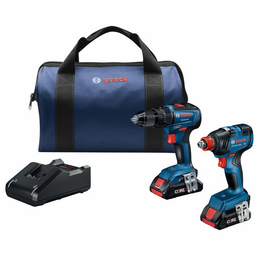 Bosch GXL18V-233B25, 18V 2-Tool Combo Kit