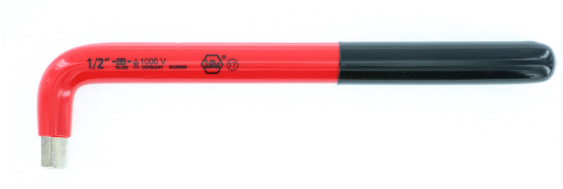 Wiha 13664 Insulated Hex Key 1/2" x 9.2"