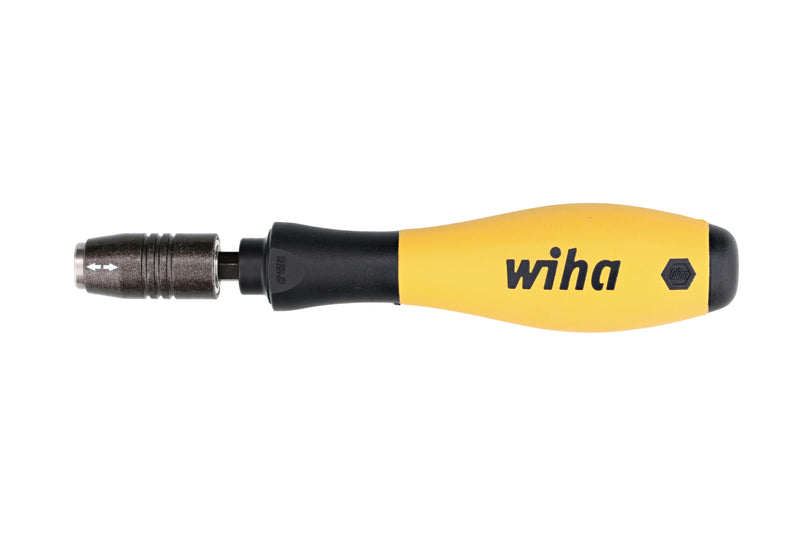 Wiha 38701 SoftFinish ESD CentroFix Bit Holding Driver 1/4" x 38mm