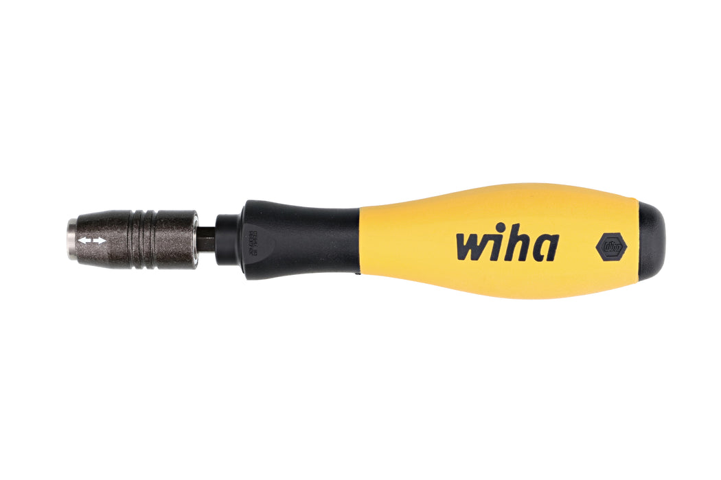 Wiha 38701 SoftFinish ESD CentroFix Bit Holding Driver 1/4" x 38mm