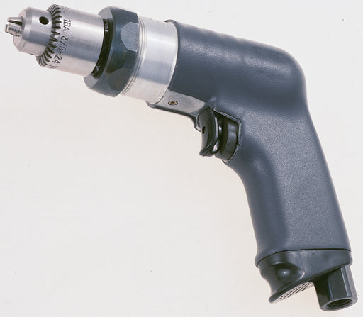 Ingersoll Rand 5AJST4, 1/4" Keyed Chuck Air Drill, 4500 RPM, 0.40 HP, 20in-lb Torque, Pistol