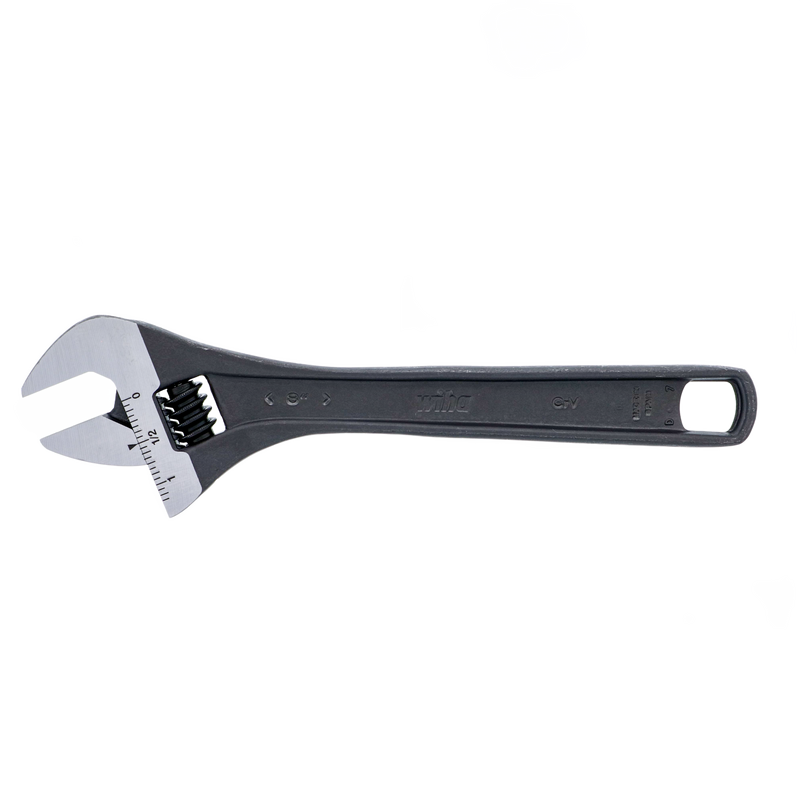 Wiha 76201 Adjustable Wrench 8"