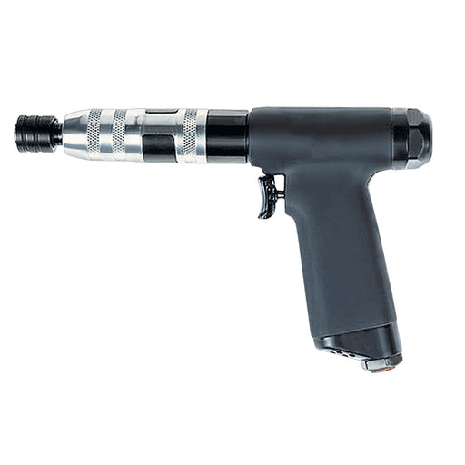 Ingersoll Rand 1RTQS1, 1/4" Quick Change Hex Pistol Air Screwdriver, 45 in-lb, 500 RPM, Adj Shut-Off Clutch, Trigger/Push Start