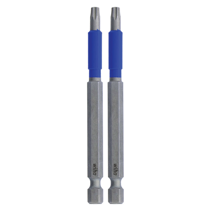 Wiha 70322 TerminatorBlue Impact Bit Torx T30 - 3.5 Inch - 2 Pack