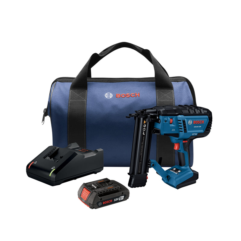 Bosch GNH18V-18MB12, 18V 18-Gauge Brad Nailer Kit