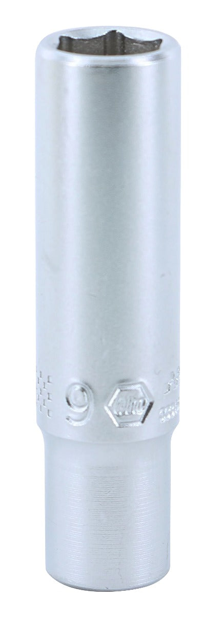 Wiha 33346 6 Point - 1/4 Inch Drive Socket - 9.0mm x 50mm