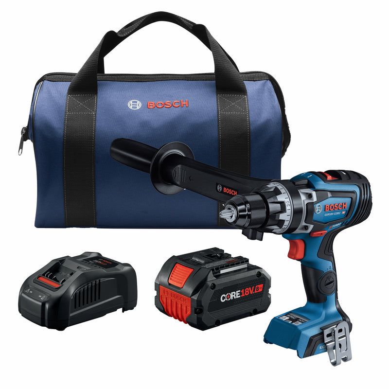 Bosch GSR18V-1330CB14, 18V 1/2 In. Drill/Driver Kit