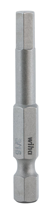 Wiha 74316 Hex Bit 3/16 - 50mm -  10 Pack