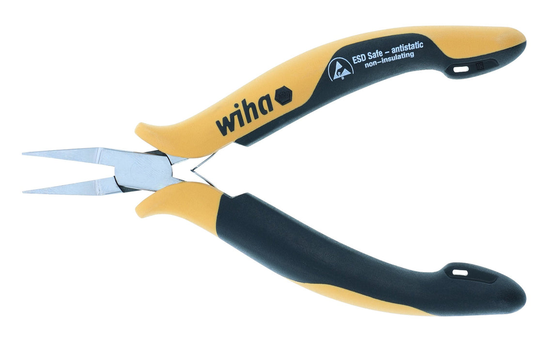 Wiha 32752 ESD Safe Precision Short Flat Nose Pliers