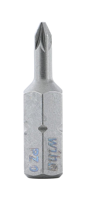 Wiha 71200 PoziDriv Bit #0 - 25mm - 10 Pack