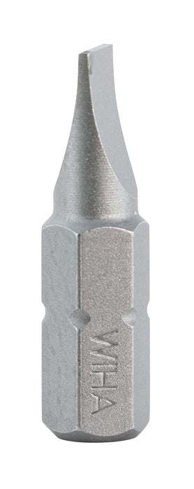 Wiha 71004 Slotted Bit 5.5mm - 25mm (7/32) - 10 Pack