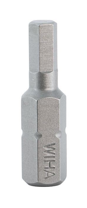 Wiha 71312 Hex Bit 4.0mm - 25mm - 10 Pack