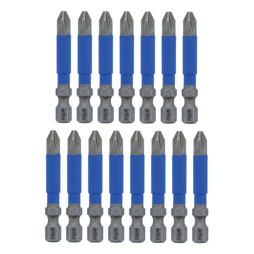 Wiha 70242, Terminator Blue, Torsion, Phillips Screwdriver Bit
