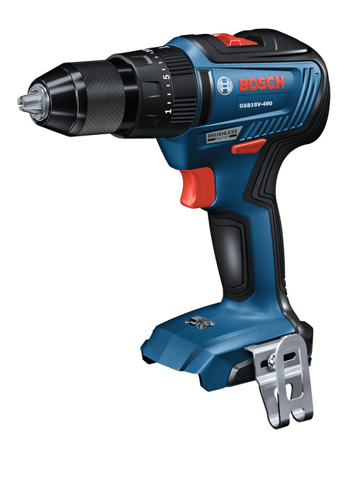 Bosch GSB18V-490N, 18V 1/2 In. Hammer Drill/Driver